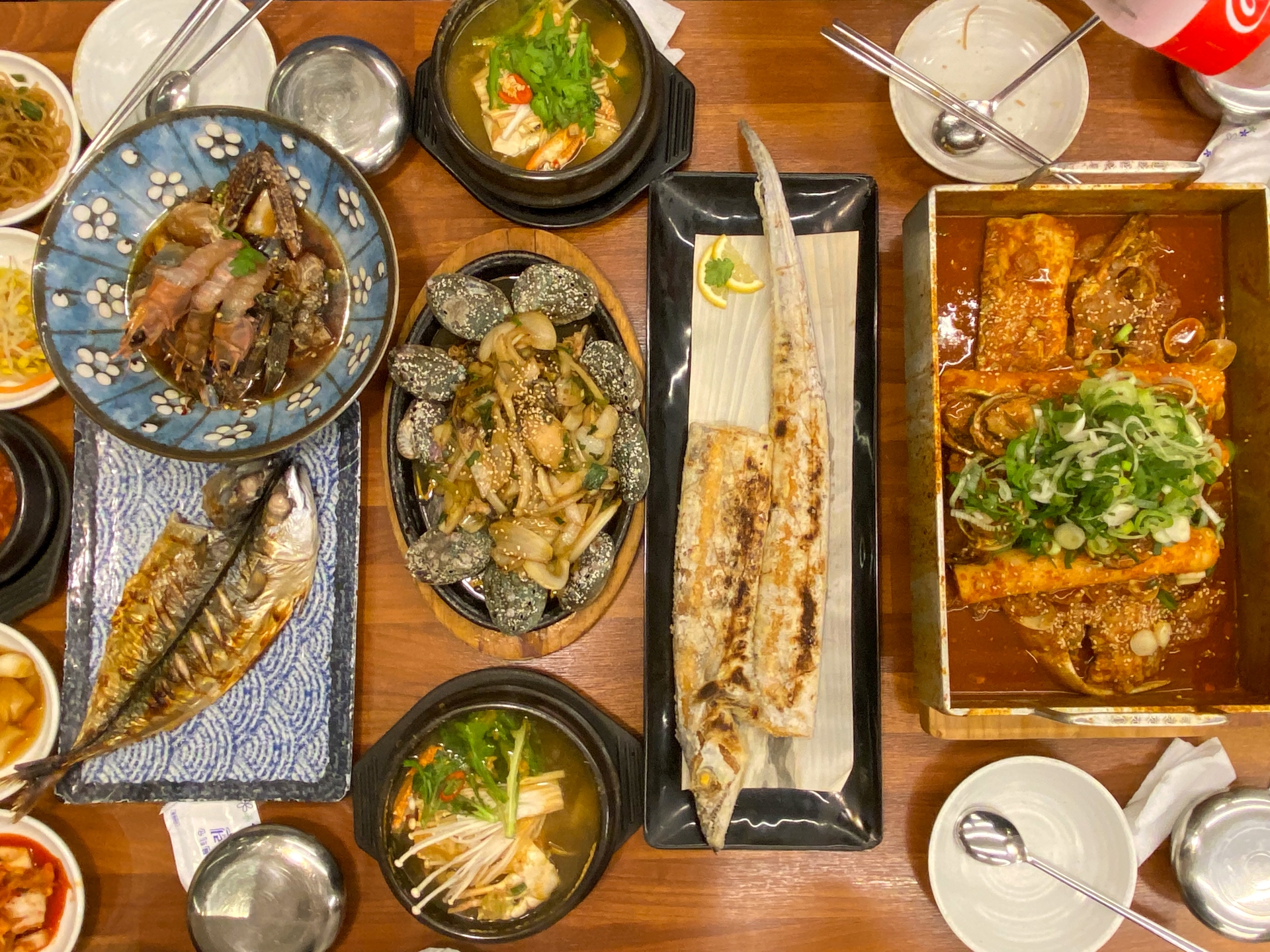 濟州島豪華白帶魚 Sekdal Restaurant餐點