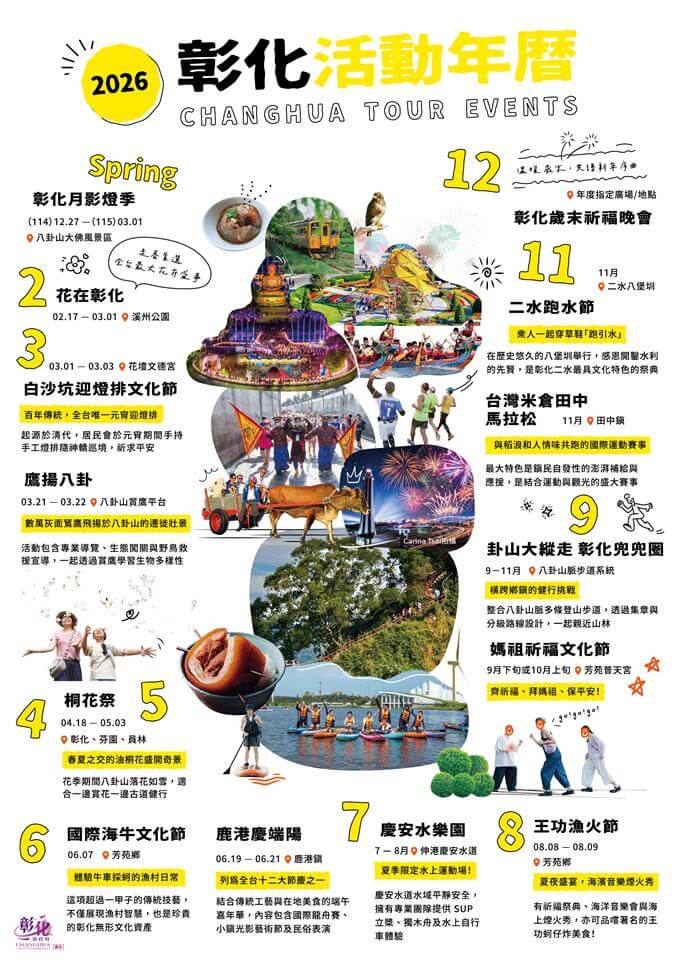 2026彰化活動一覽表