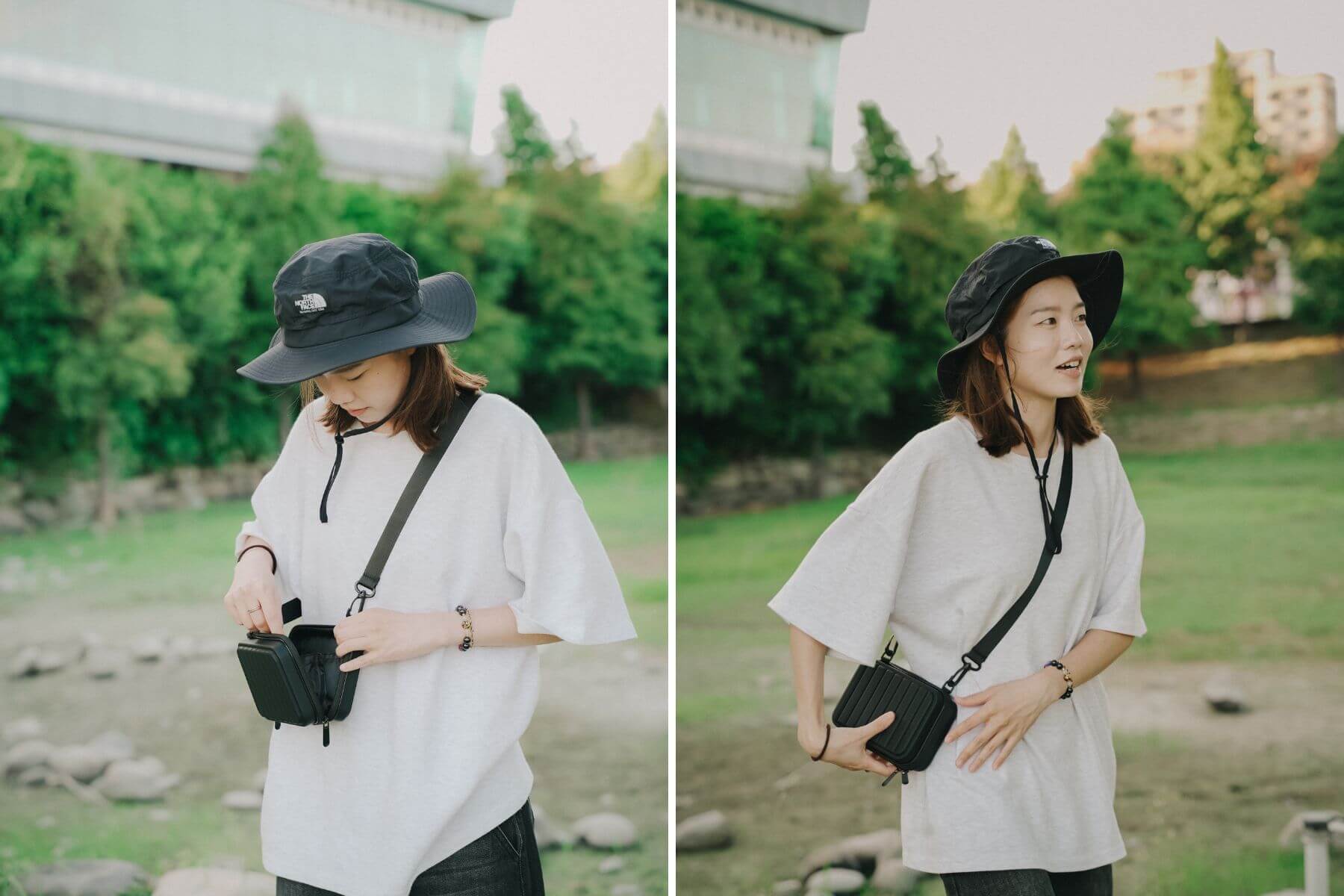 Travel Blue 親膚烤漆斜背包評價與圖片_04