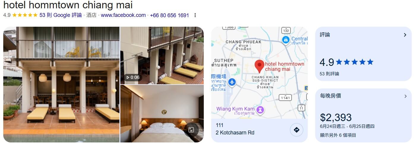 清邁住宿#01：hotel hommtown 