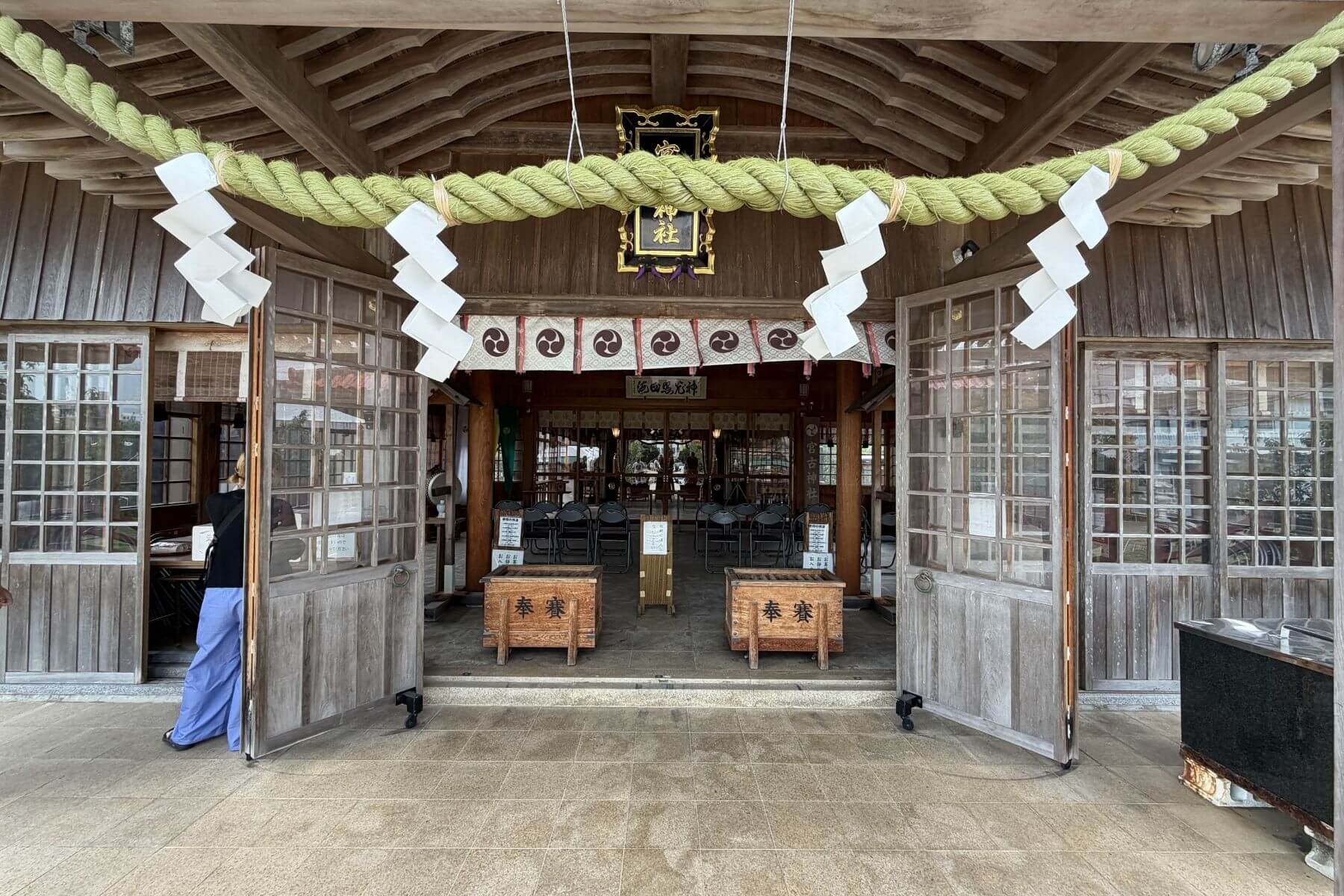宮古島景點地圖#07：宮古神社實際拍攝圖片